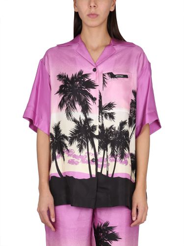 Palm angels sunset print shirt - palm angels - Modalova