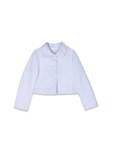 Simonetta collar and button jacket - simonetta - Modalova
