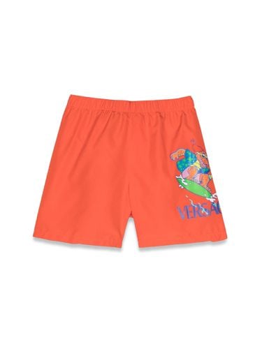 Versace swim short holiday print - versace - Modalova