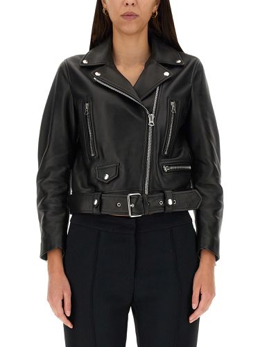 Acne studios leather jacket - acne studios - Modalova