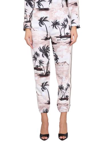 Palm angels island print pants - palm angels - Modalova