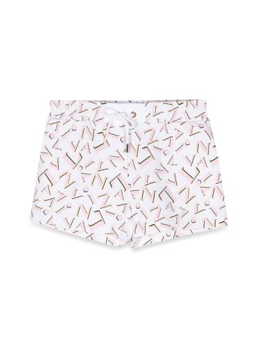 Lanvin allover logo shorts - lanvin - Modalova