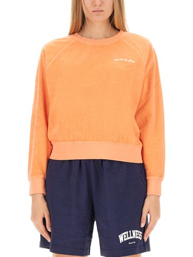 Sporty & rich sweatshirt with logo - sporty & rich - Modalova