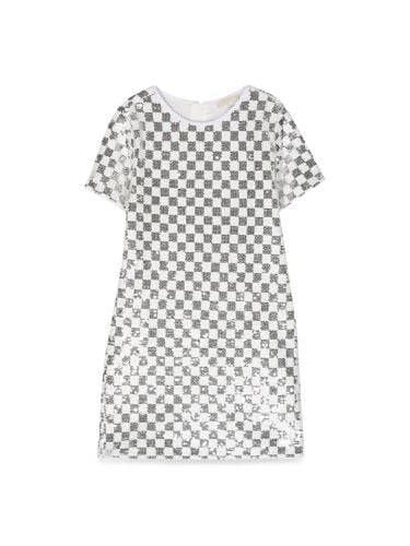 Michael kors mc checkered dress - michael kors - Modalova