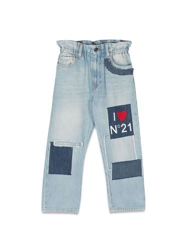 N°21 jeans with patches - n°21 - Modalova