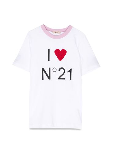 N°21 t-shirt mc i love n21 - n°21 - Modalova