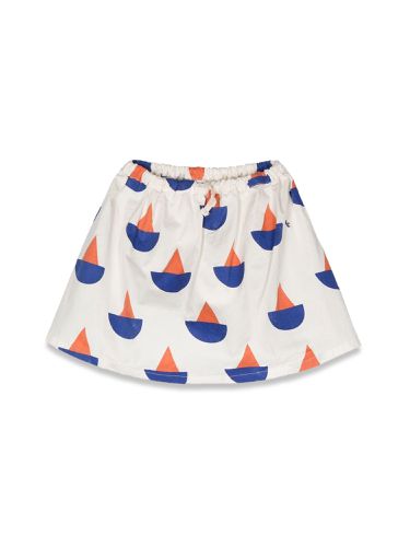 Sail boat all over skirt - bobo choses - Modalova