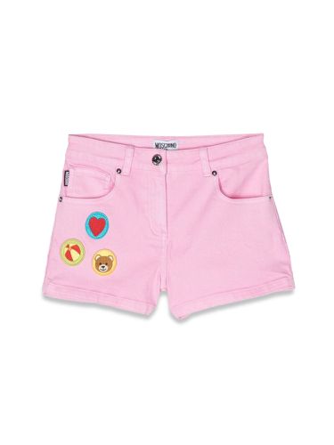 Moschino toy pop patch shorts - moschino - Modalova