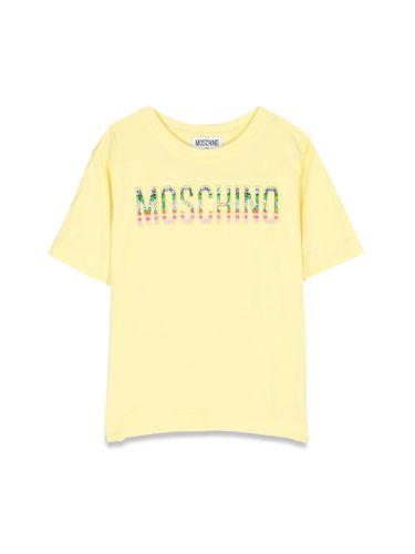 Moschino maxi logo t-shirt - moschino - Modalova