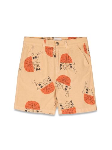 Hermit crab all over woven bermuda shorts - bobo choses - Modalova