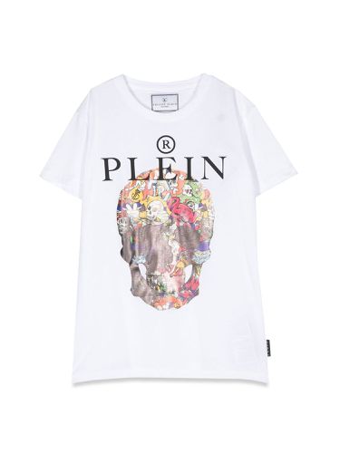 Philipp plein skull maxi t-shirt - philipp plein - Modalova