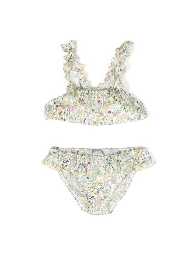 Two-piece swimsuit with ruffles - il gufo - Modalova