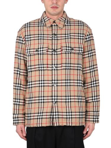 Burberry jacket with check pattern - burberry - Modalova