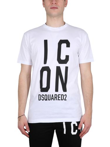 Dsquared logo print t-shirt - dsquared - Modalova