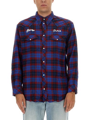 Kenzo western shirt with logo - kenzo - Modalova