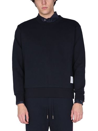 Sweatshirt with tricolor inlay - thom browne - Modalova