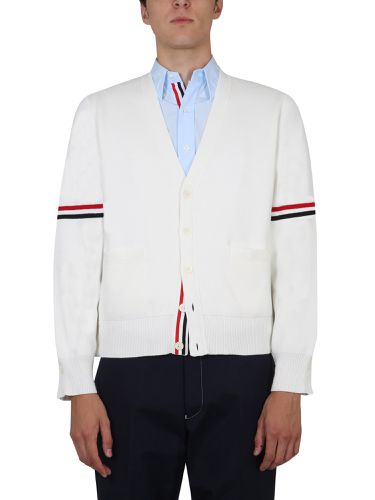 Thom browne v-neck cardigan - thom browne - Modalova