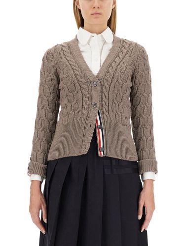 Thom browne v-neck cardigan - thom browne - Modalova