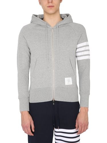 Thom browne zipper hoodie - thom browne - Modalova