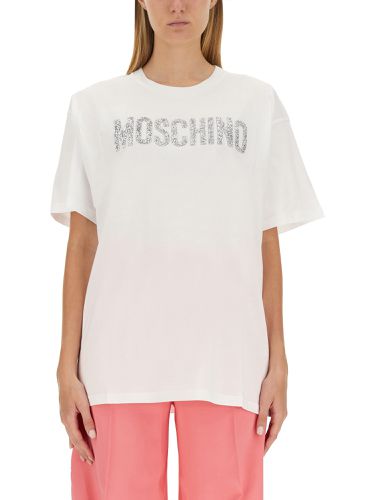 Moschino t-shirt with logo - moschino - Modalova