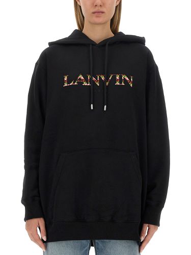 Lanvin sweatshirt with logo - lanvin - Modalova