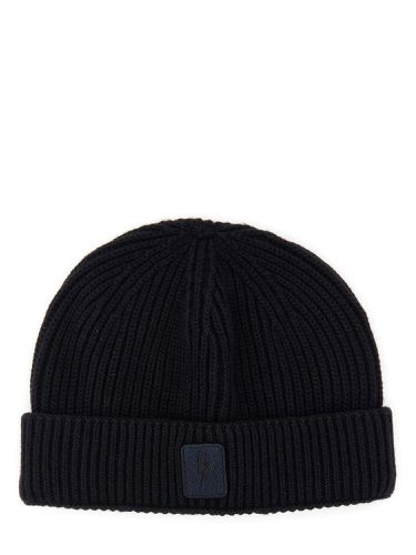 Neil barrett beanie hat with logo - neil barrett - Modalova