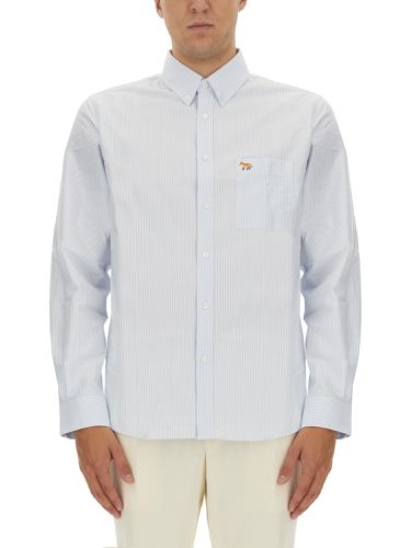 Maison kitsuné shirt with logo - maison kitsuné - Modalova