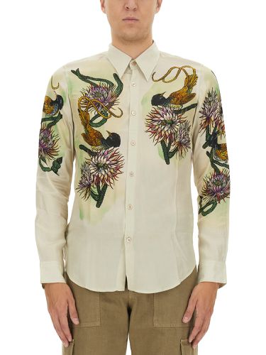 Dries van noten printed shirt - dries van noten - Modalova