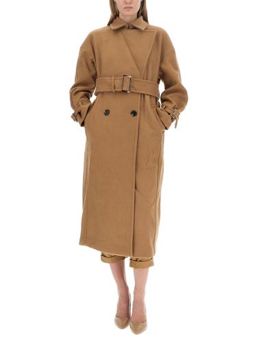 Wool blend trench coat - michael by michael kors - Modalova