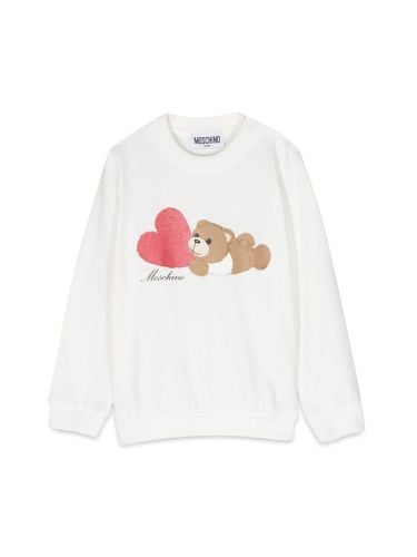 Teddy bear crewneck sweatshirt - moschino - Modalova