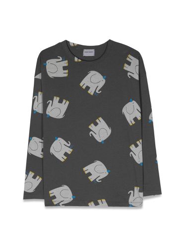 Nvo-the elephant all over ml tshirt - bobo choses - Modalova