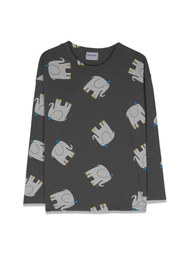 Nvo-the elephant all over ml tshirt - bobo choses - Modalova