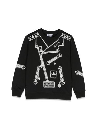 Moschino stud sweatshirt - moschino - Modalova