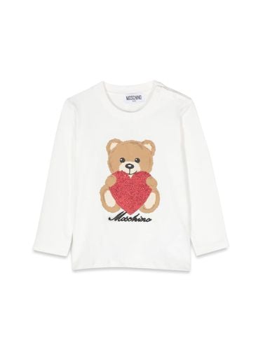 Moschino teddy bear ml t-shirt - moschino - Modalova