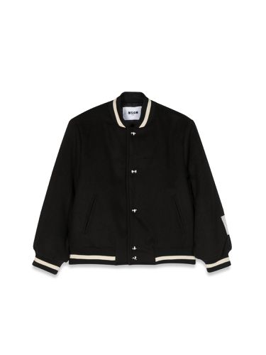 Msgm cloth bomber - msgm - Modalova