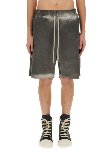 Rick owens denim bermuda shorts - rick owens - Modalova