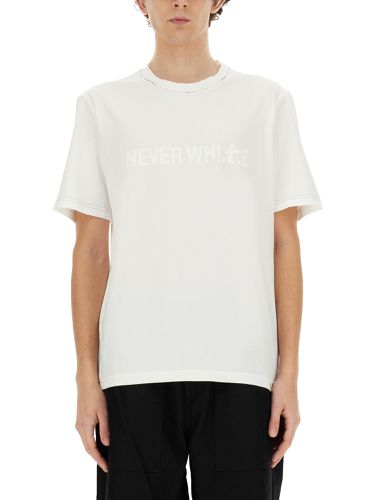 Premiata "never white" t-shirt - premiata - Modalova