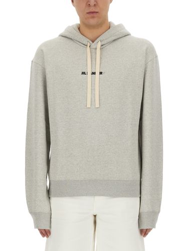 Jil sander sweatshirt with logo - jil sander - Modalova