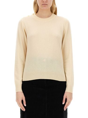 Ganni o-neck shirt - ganni - Modalova