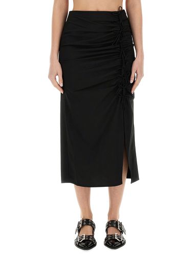 Ganni longuette skirt - ganni - Modalova