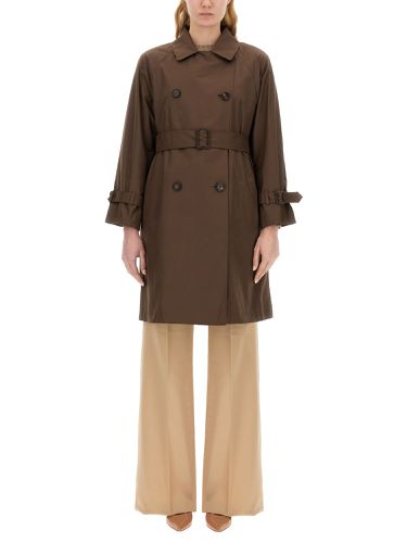 Double-breasted trench coat "the cube" - max mara - Modalova