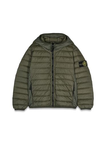 Real down jacket - olive - stone island - Modalova