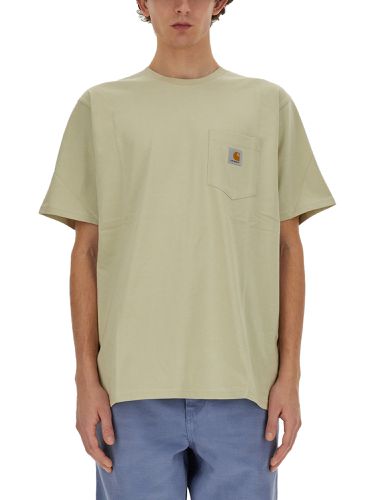 Carhartt wip t-shirt with pocket - carhartt wip - Modalova