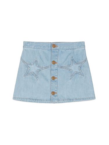 Versace skirt denim - versace - Modalova