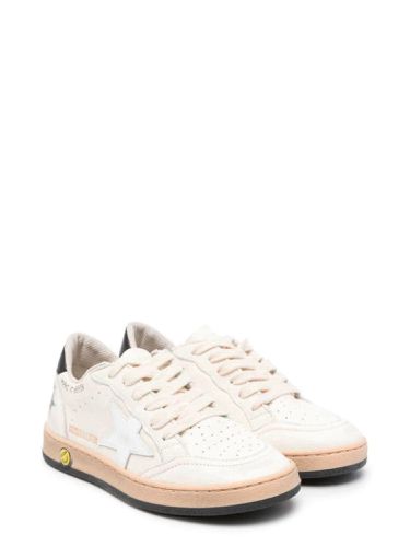 Ballstar nappa leather upper star and heel - golden goose - Modalova