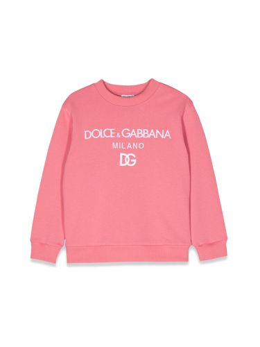 Giroc. man. lung sweatshirt - dolce & gabbana - Modalova