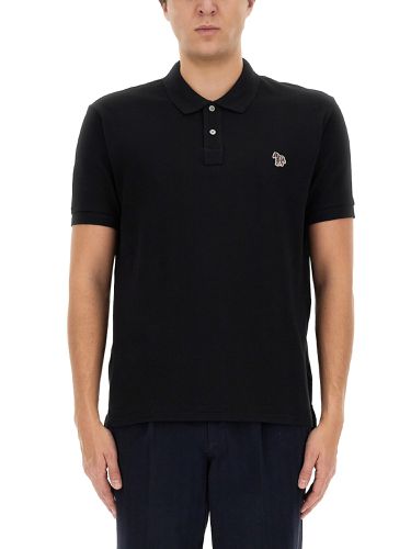 Polo with logo patch - ps by paul smith - Modalova