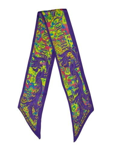 Versace jeans couture silk scarf - versace jeans couture - Modalova