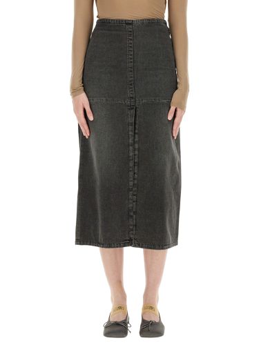 Long denim skirt - mm6 maison margiela - Modalova