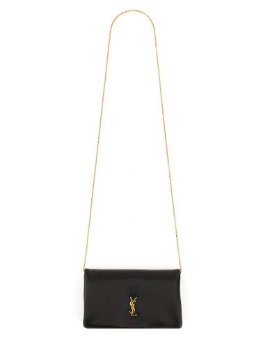 Large wallet with chain - saint laurent - Modalova